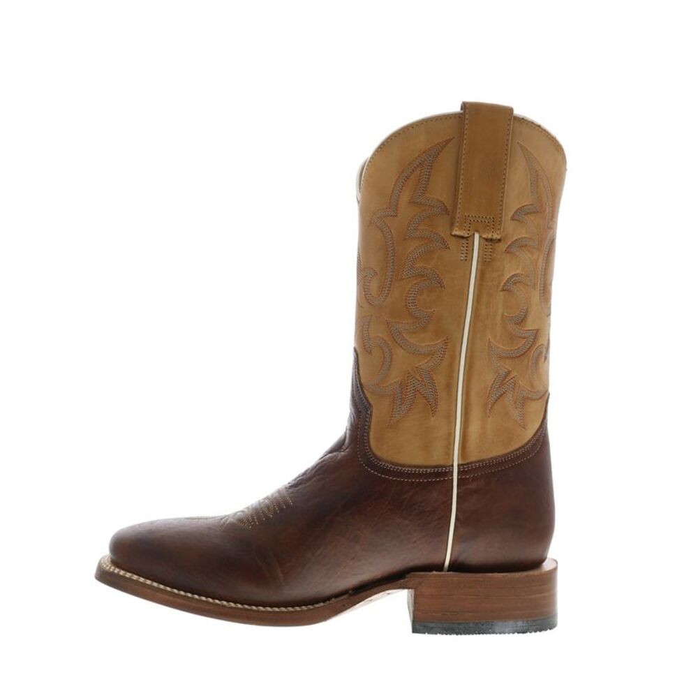 Stetson Mens Obadiah Bullhide Brown Boots (NWT) - Picture 5 of 7